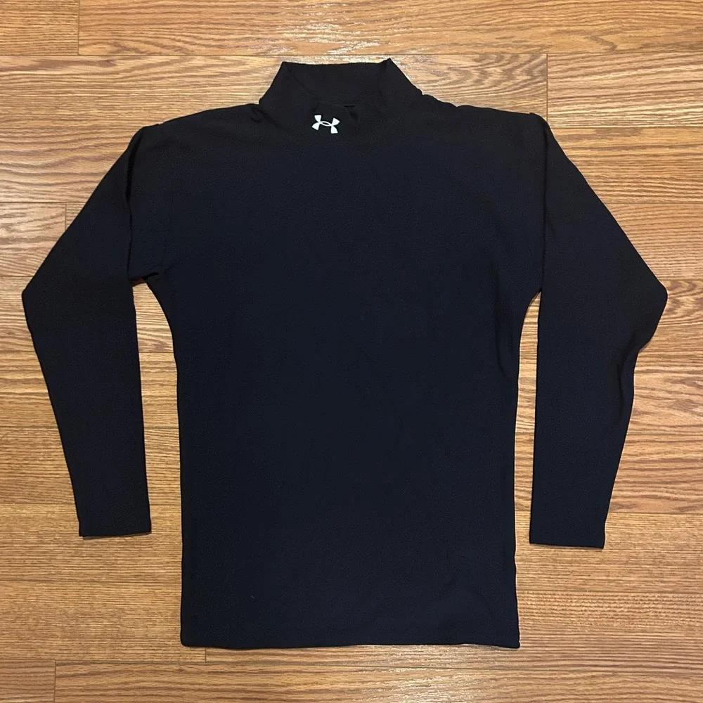 Under Armour Men's HeatGear Mock Neck Baselayer - Picture 2 of 6